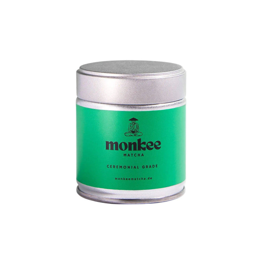 Ceremonial Grade Matcha Pulver 40g Dose – Monkee Matcha