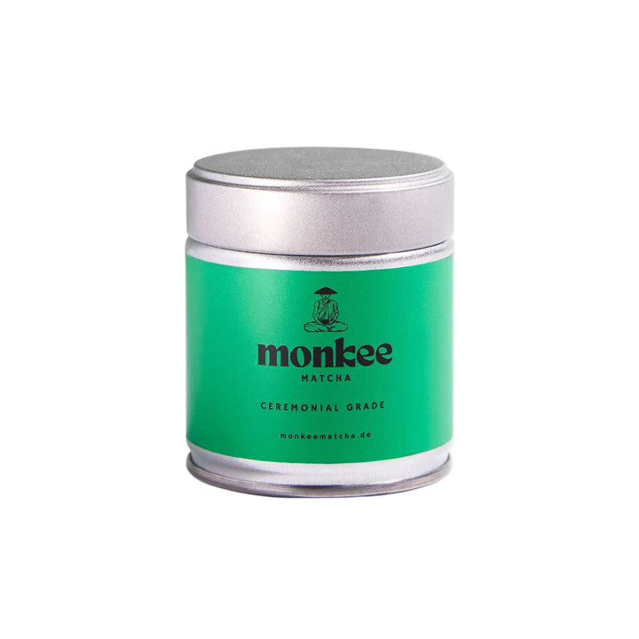 Ceremonial Grade Matcha Pulver 40g Dose – Monkee Matcha