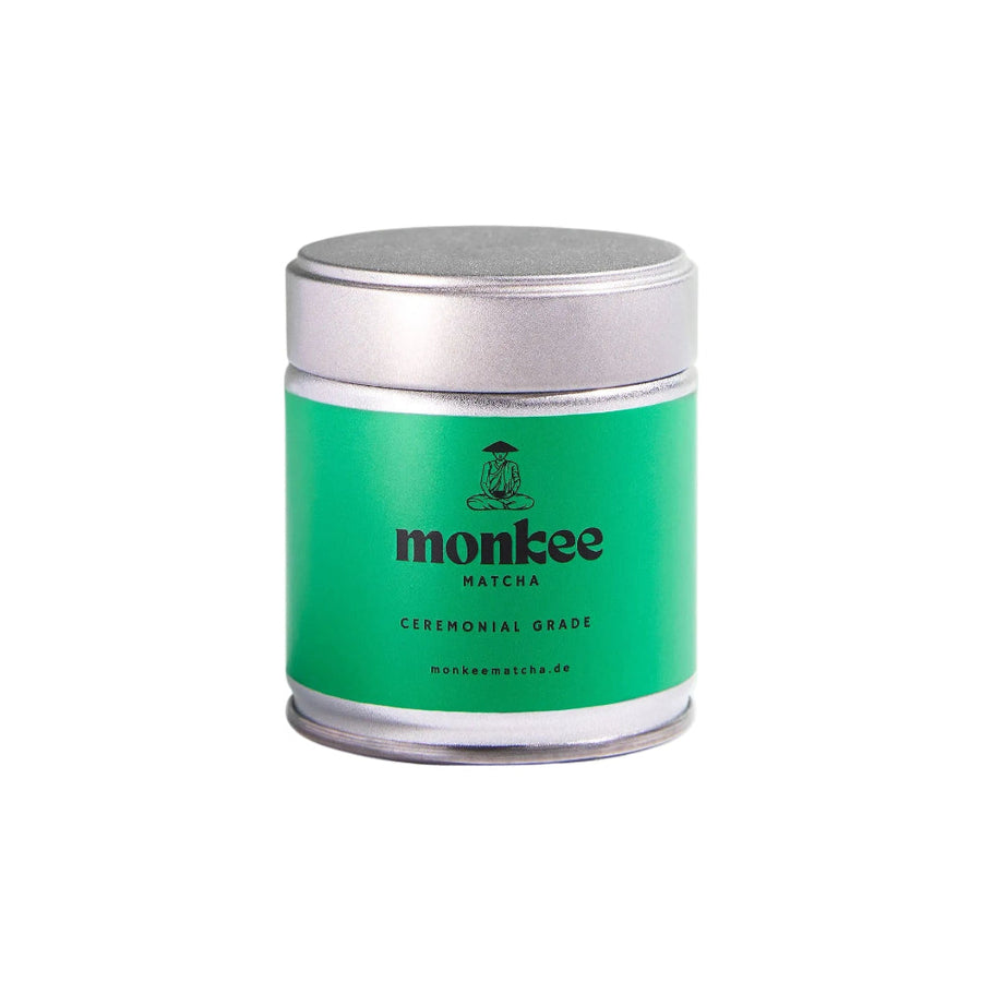 Ceremonial Grade Matcha Pulver 40g Dose – Monkee Matcha