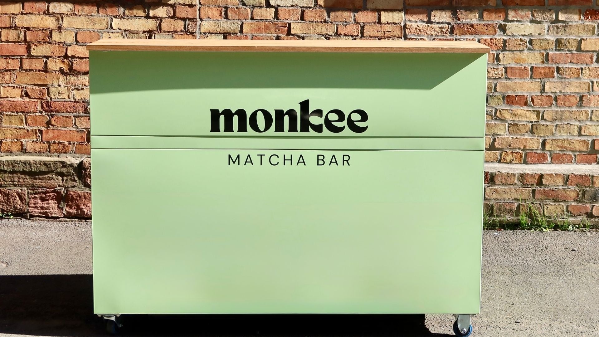 Mobile Matcha Bar von Monkee für Corporate Events, Festivals und Brand Activations