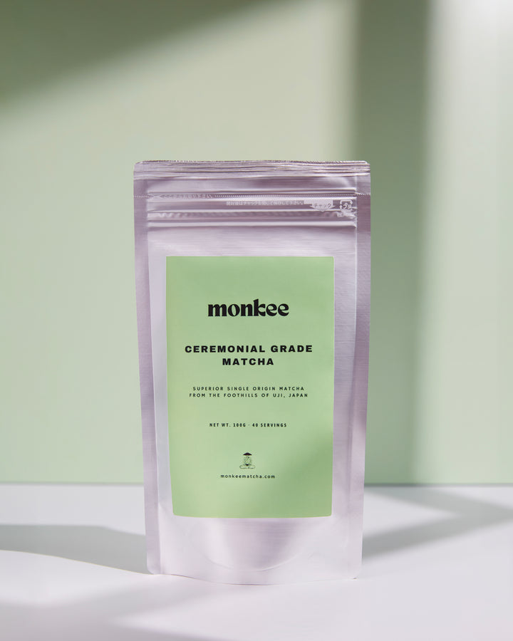 Monkee Matcha Superior Ceremonial Grade 100g – Uji, Japan